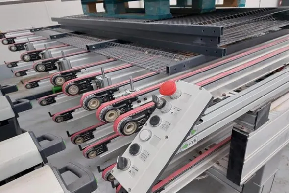 1#6475 Multicentro di lavoro CNC Biesse Uniline 3200