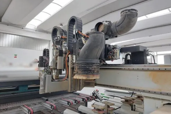 1#6475 Multicentro di lavoro CNC Biesse Uniline 3200