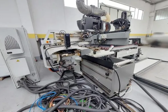 1#6475 Multicentro di lavoro CNC Biesse Uniline 3200