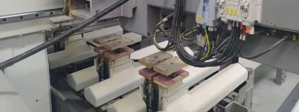 1#6475 Multicentro di lavoro CNC Biesse Uniline 3200