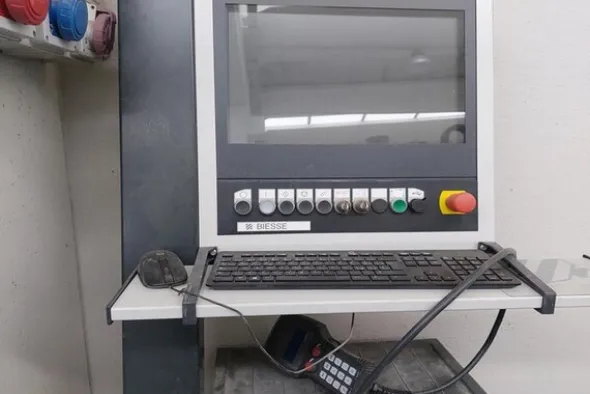 1#6475 Multicentro di lavoro CNC Biesse Uniline 3200