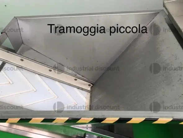 1#10073 Nastri trasportatori e lavatrice olive
