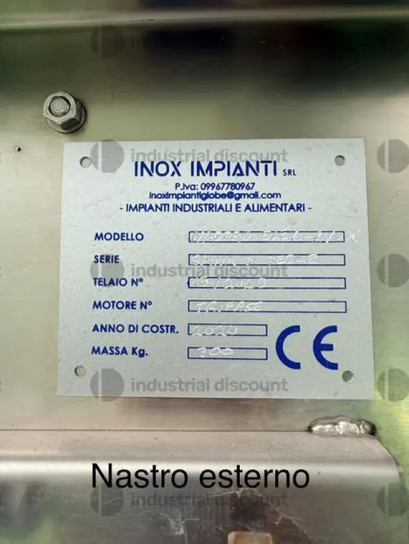 1#10073 Nastri trasportatori e lavatrice olive