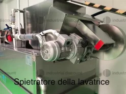 1#10073 Nastri trasportatori e lavatrice olive
