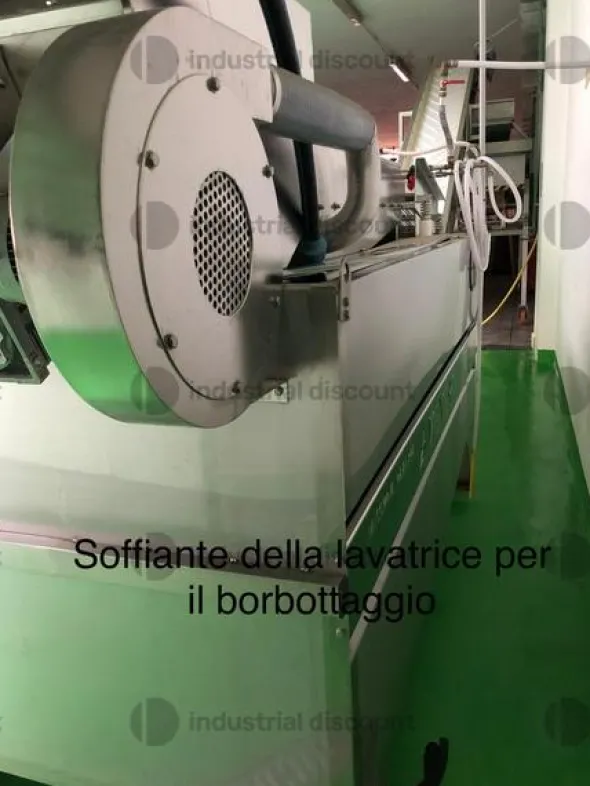 1#10073 Nastri trasportatori e lavatrice olive