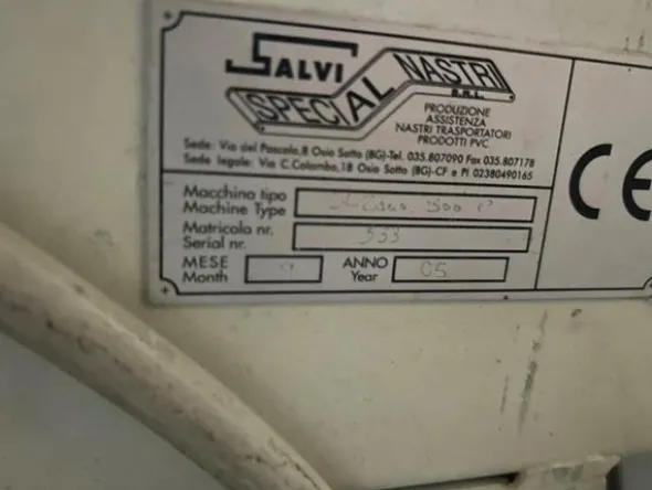 68#8655 Nastro trasportatore salvi