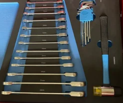 32#6449 N. 5 carrelli portautensili Germany Tools