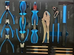 32#6449 N. 5 carrelli portautensili Germany Tools