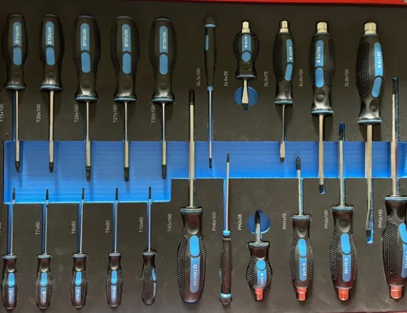 32#6449 N. 5 carrelli portautensili Germany Tools