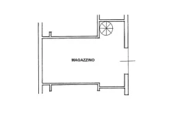 #25686 Negozio con magazzino e due posti auto
