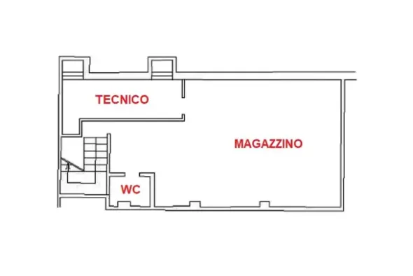 #15567 Negozio e magazzino interrato in centro storico