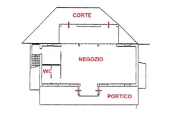 #12794 Negozio piano terra con deposito e box auto