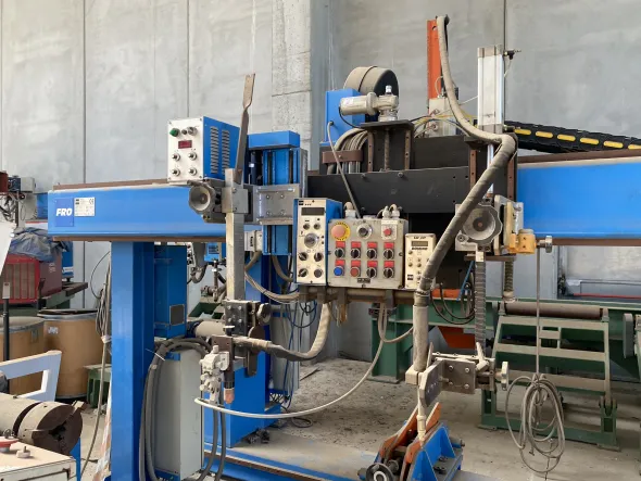 n. 2 saldatrici automatiche per Piping SAF-FRO ASCO