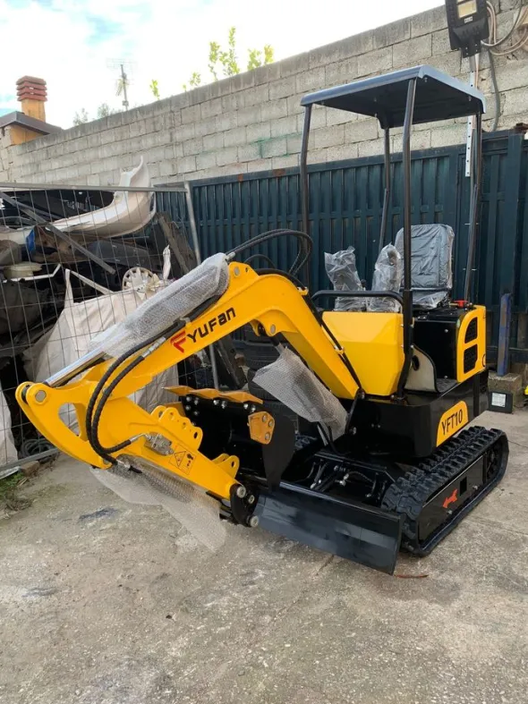 NUOVO Mini Escavatore Cincolato 7 Kw barra 1 Tonnellata