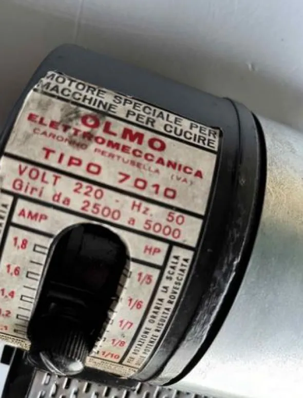 OLMO tipo 7010 motore macchina da Cucire monofase