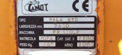 1#5575 Pala caricatrice Fiat Hitachi FA 130.2