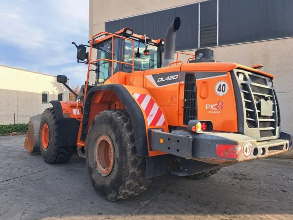 Pala gommata Doosan DL420-5