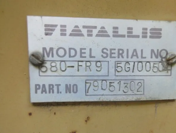 4#7563 Pala gommata Fiat