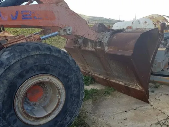 9#4036 Pala gommata Fiat Allis