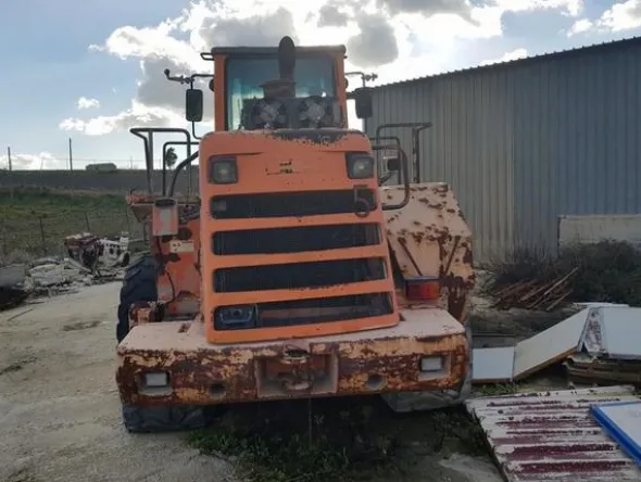 9#4036 Pala gommata Fiat Allis