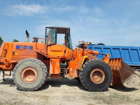 2#3163 Pala gommata Fiat Hitachi