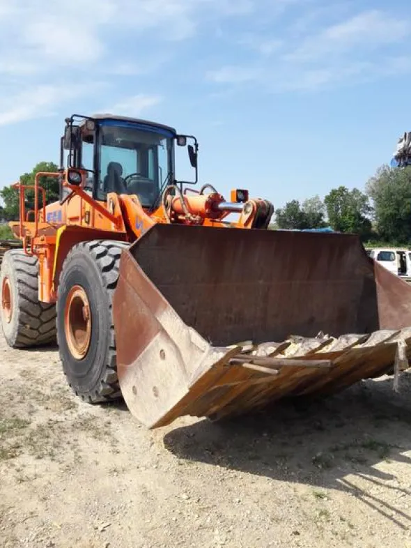 2#3163 Pala gommata Fiat Hitachi