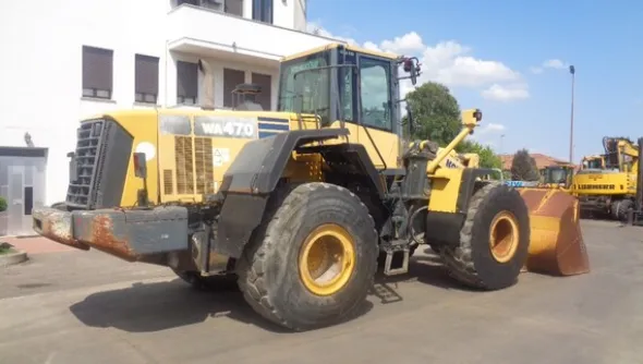 35#7214 Pala gommata Komatsu