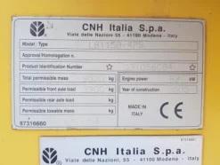 4#4518 Pala gommata New Holland