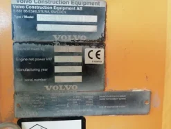 4#6950 Pala gommata Volvo