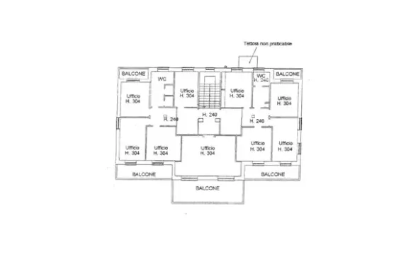 #23477 Palazzina direzionale con ampio parcheggio