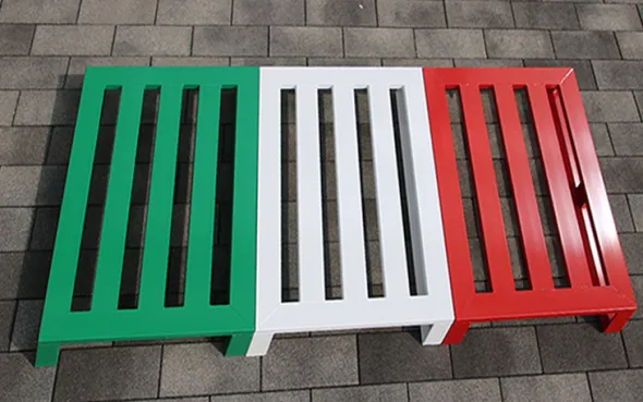 Pallet in alluminio EUR EPAL 120x80 in pronta consegna
