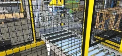 Pallettizzatore con avvolgitore di pallet NUOVO
