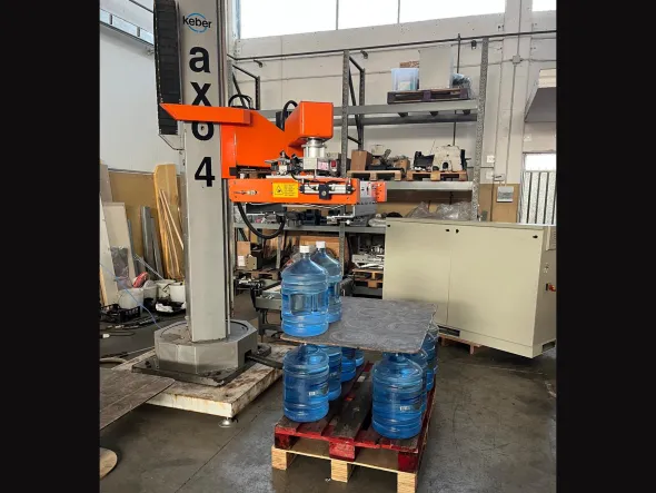 PAL48 Pallettizzatore usato KEBER AXO4 700 bph