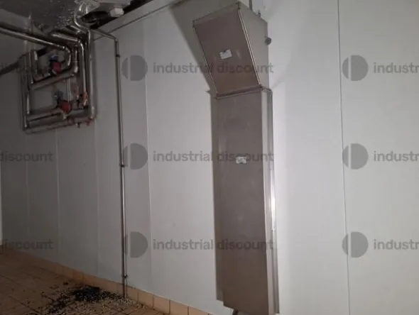 20#9389 Pannelli isolanti celle e sale lavorazione stagionatura asciugatura in lamiera zinco plastificata