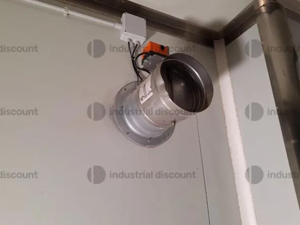 20#9389 Pannelli isolanti celle e sale lavorazione stagionatura asciugatura in lamiera zinco plastificata