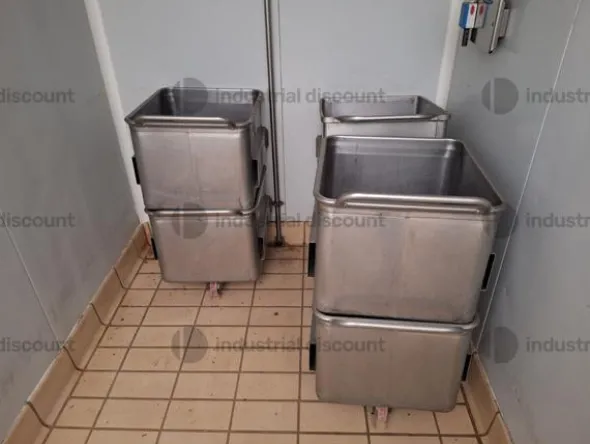 20#9389 Pannelli isolanti celle e sale lavorazione stagionatura asciugatura in lamiera zinco plastificata