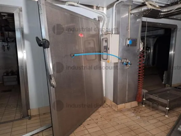 20#9389 Pannelli isolanti celle e sale lavorazione stagionatura asciugatura in lamiera zinco plastificata