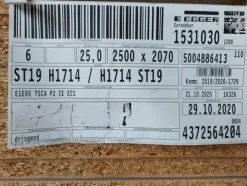 53#8616 Pannelli laminati di varie tipologie e dimensioni
