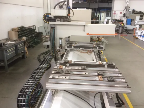 PANTOGRAFO CNC FRESA USATO, LEGNO 4 ASSI
