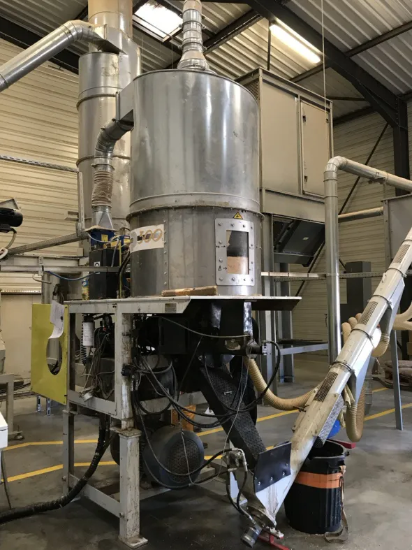 Pellettatrice oleodinamica 45 kW 500 kg/ora di pellet