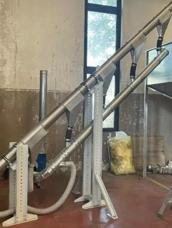Pellettatrice oleodinamica fino a 180 kg/ora di pellet