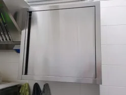 10#8315 Pensili armadiati acciaio inox