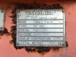1#3118 Perforatrice Tamrock Datasuper 316G