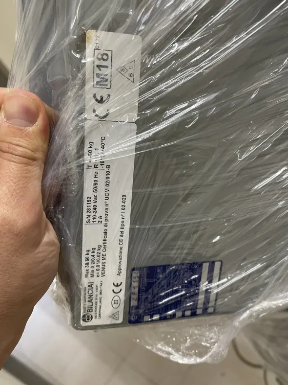 PESO PREZZATRICE SAIMETECH MODELLO M 18