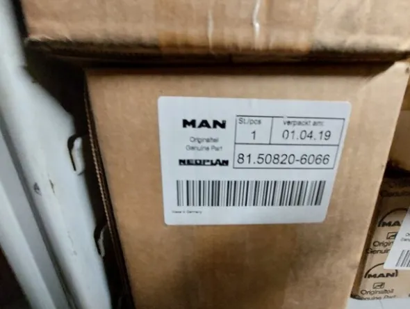 1#6777 Pezzi di ricambio di parti meccaniche e carrozzeria di autoveicoli Man