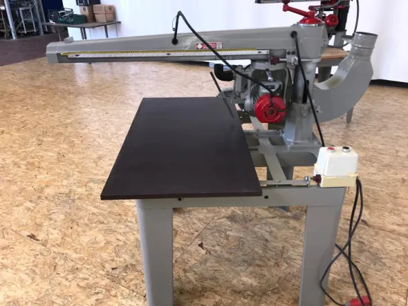 PG981-1316Sega radiale per legno usata