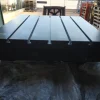 Piani Stolle in ghisa con cave a T, regolabili