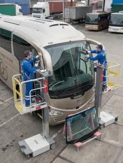 Piattaforma usata per lavori in quota 5 metri