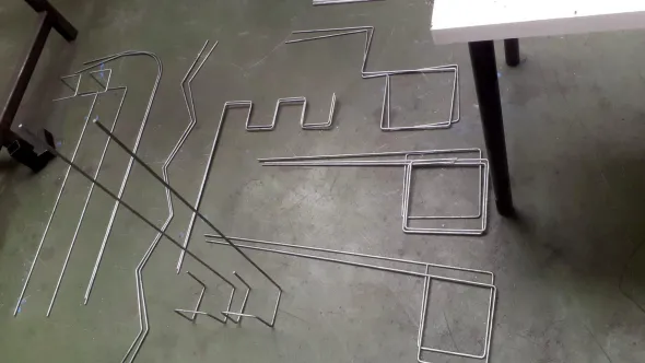 Piegatrice automatica per filo 3D
