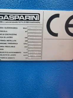 PIEGATRICE GASPARINI 4000 X 300